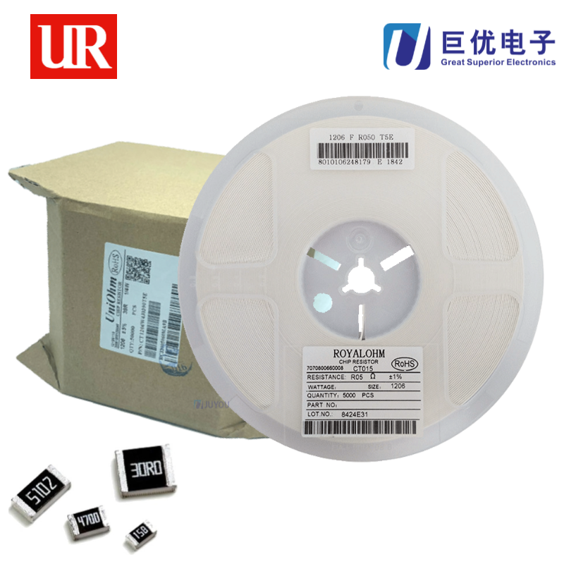 UNI-ROYAL厚聲1206W4F1000T5E貼片電阻