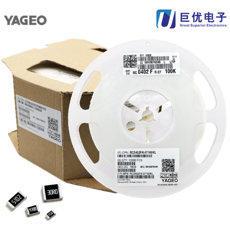 Yageo国巨RC0805FR-07200RL贴片电阻200 ...